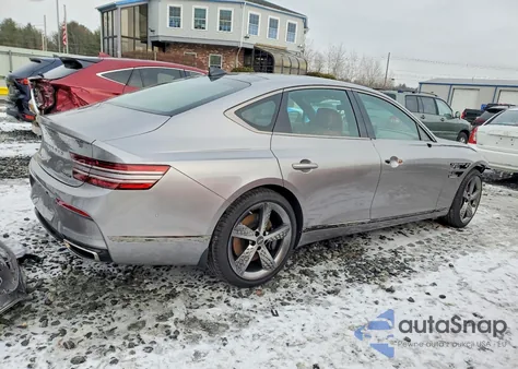 2023 Genesis G80 Base z USA, uszkodzony, nr VIN KMTGB4SD9PU186027